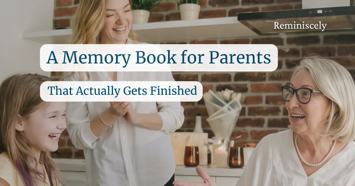 Memory Book for Parents That Actually Gets Finished
