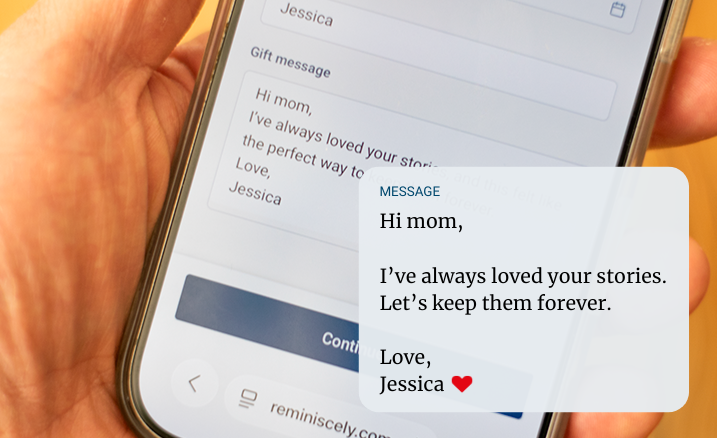 Give Reminiscely as a gift